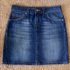 MAVI Denim Medium Washed Mini Skirt Size XS